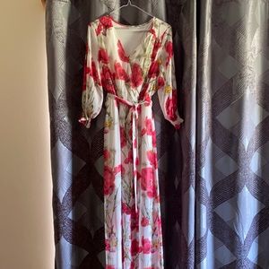 Flowery Maxi Dress